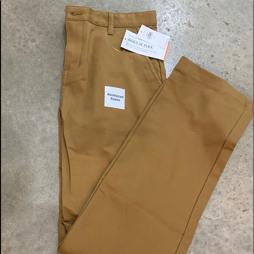 Brand New Boys Khakis Size 14